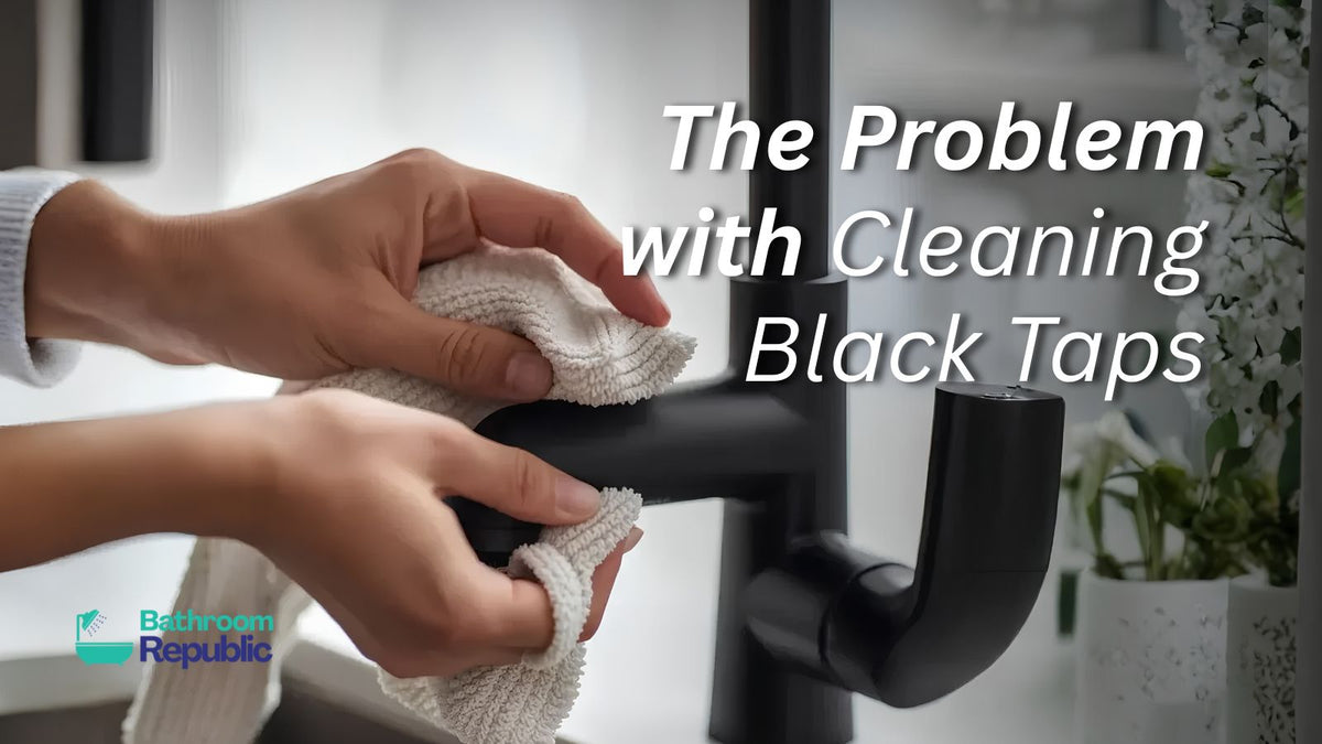 The Problem with Cleaning Black Taps (And How to Clean Them Properly)