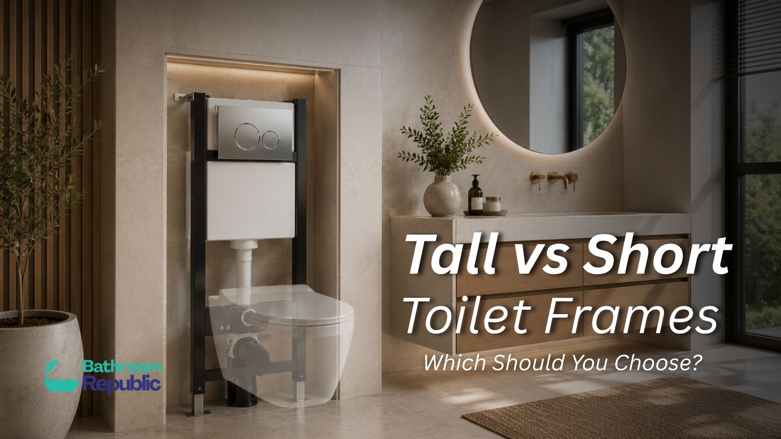 Tall vs Short Toilet Frames: Which Should You Choose?