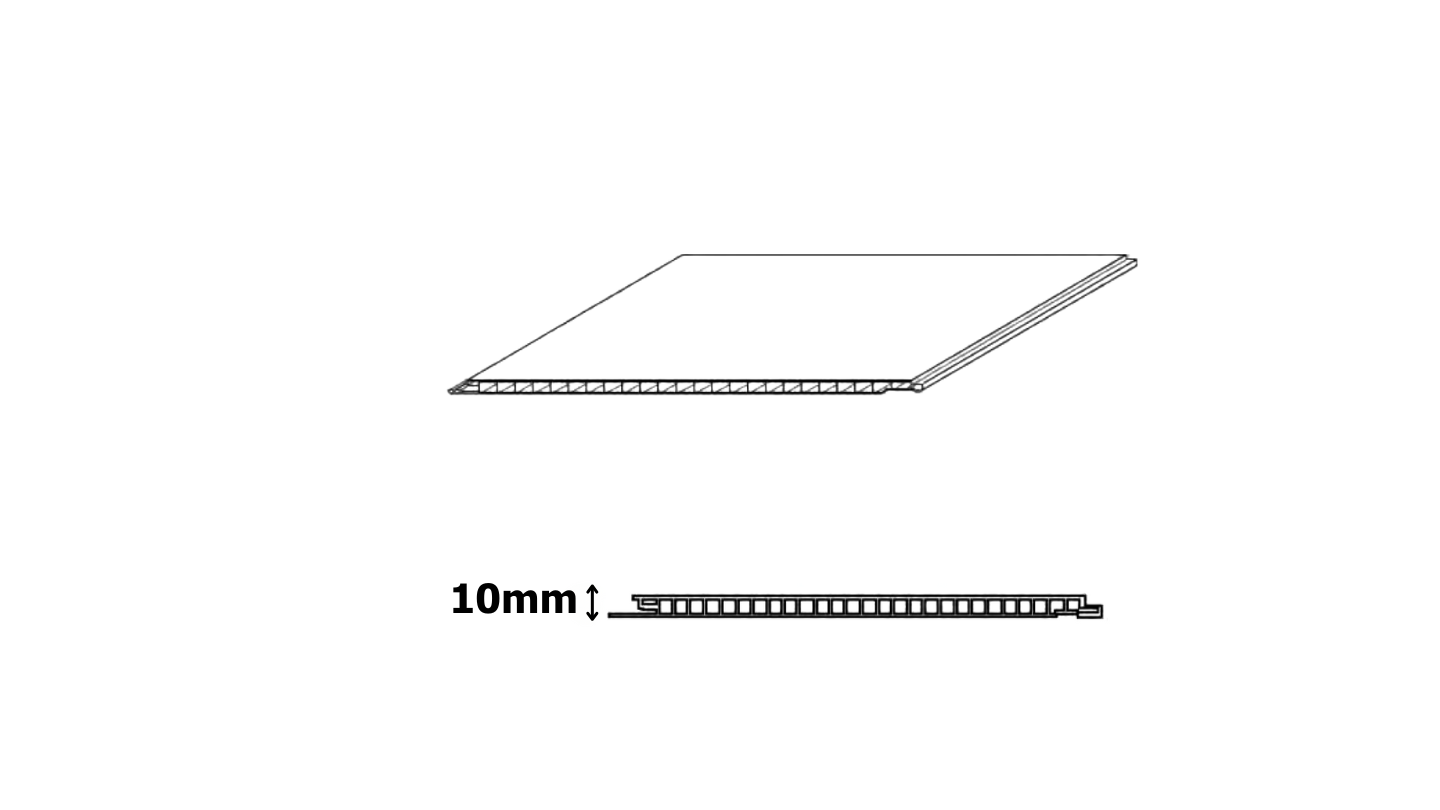 10mm Cladding Thickness