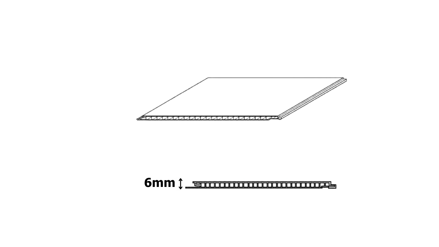 6mm Cladding Thickness