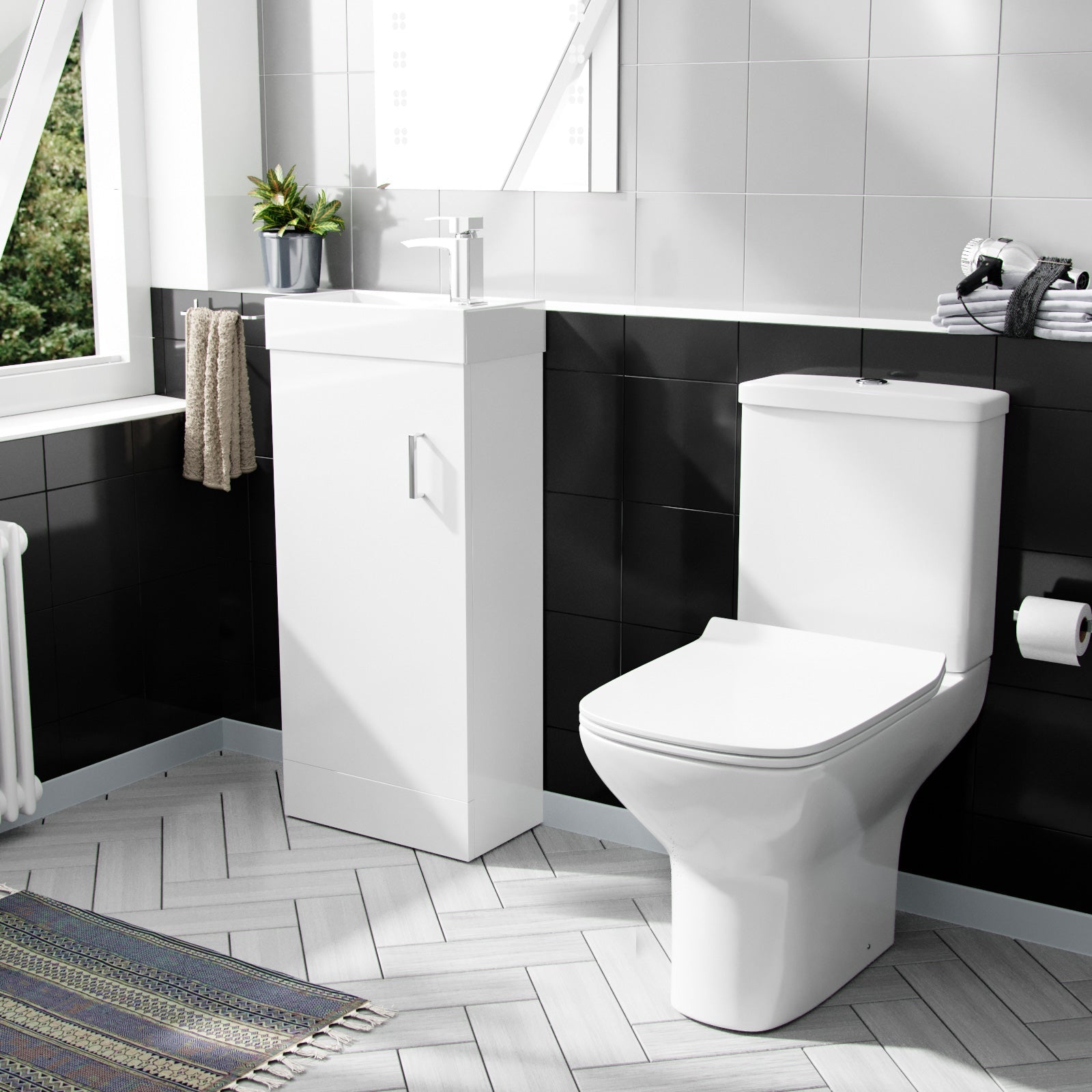 Compact Basin & Toilet Sets