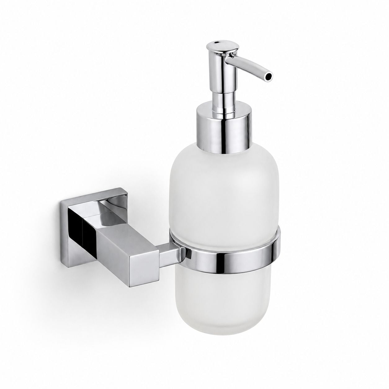Bathroom soap dispenser in chrome — Bathroom Republic UK