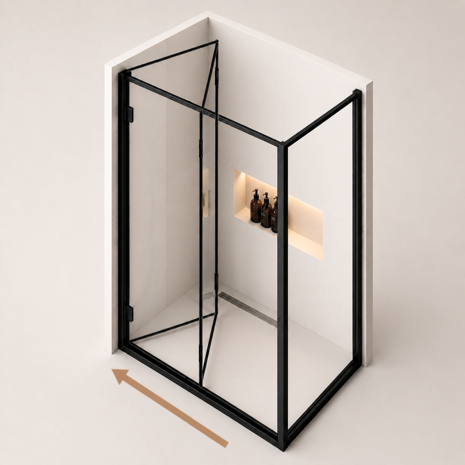 Bi-fold Door Rectangular Enclosures