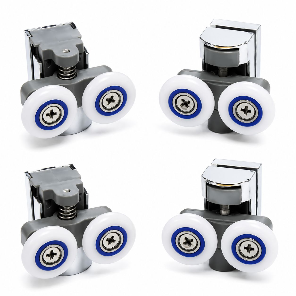 Bathroom spare parts including shower door rollers and seals — Bathroom Republic UK