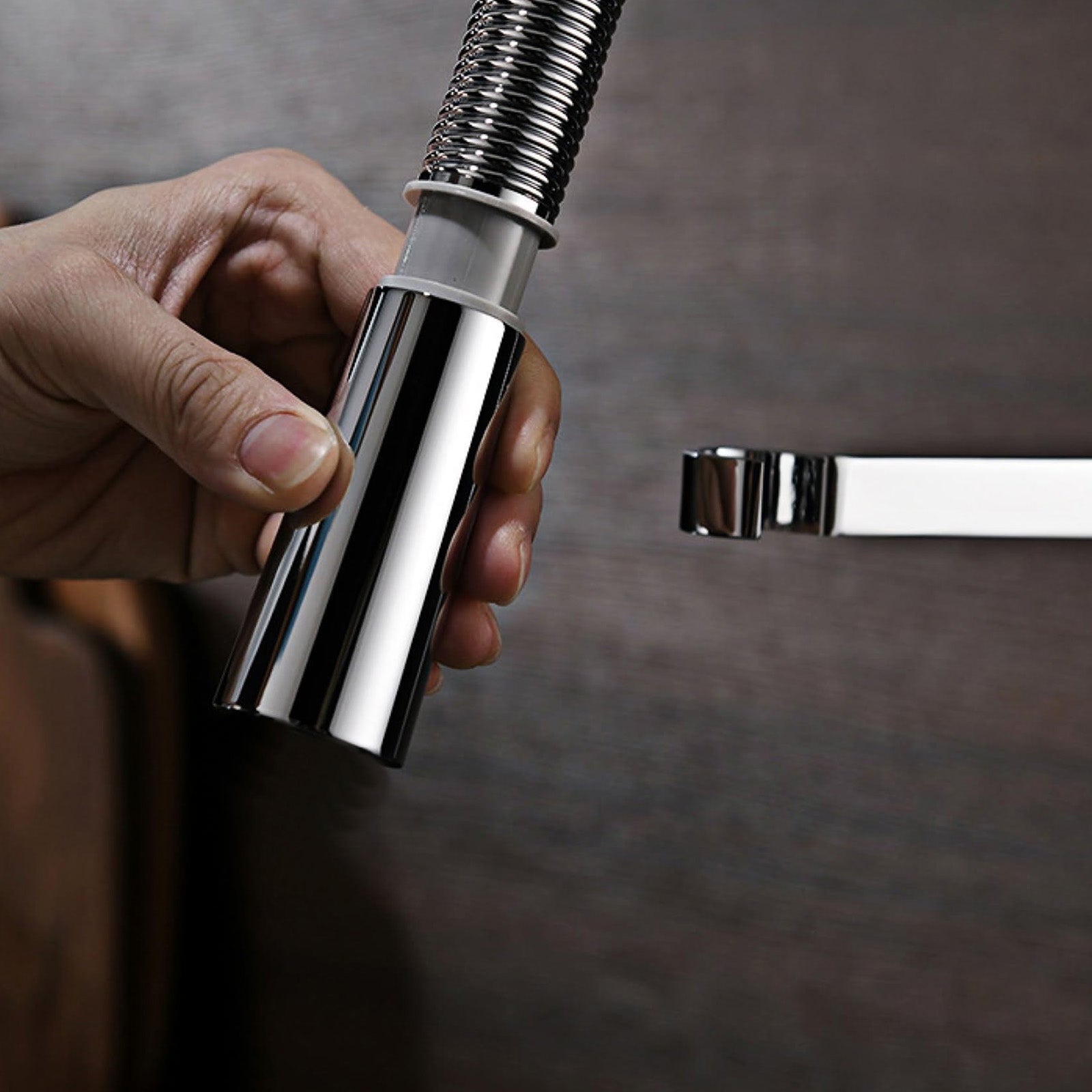 Wander Modern Kitchen Sink Mixer Tap With Pull Out 360 Swivel Spout