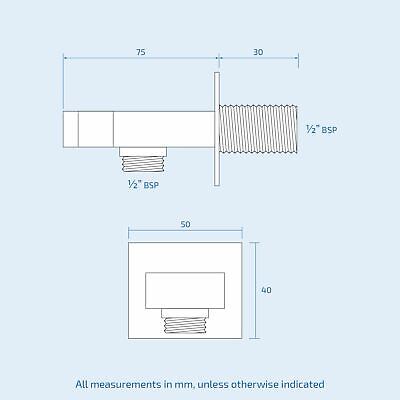 Olive 3 Way Square Concealed Thermostatic Shower Mixer Valve Handset Body Jet