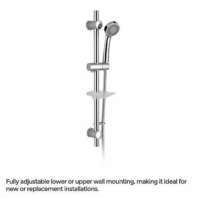 Flora Concealed 3 Way Thermostatic Shower Mixer Valve Slim Head & Bath Filler