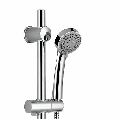 Flora Concealed 3 Way Thermostatic Shower Mixer Valve Slim Head & Bath Filler