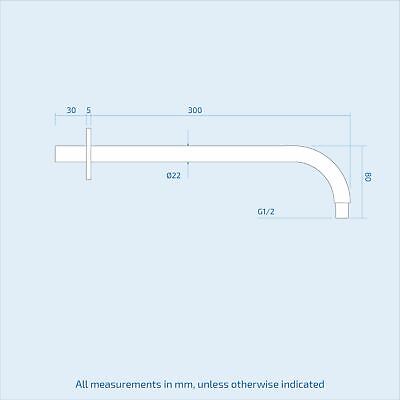 Flora Concealed 3 Way Thermostatic Shower Mixer Valve Slim Head & Bath Filler