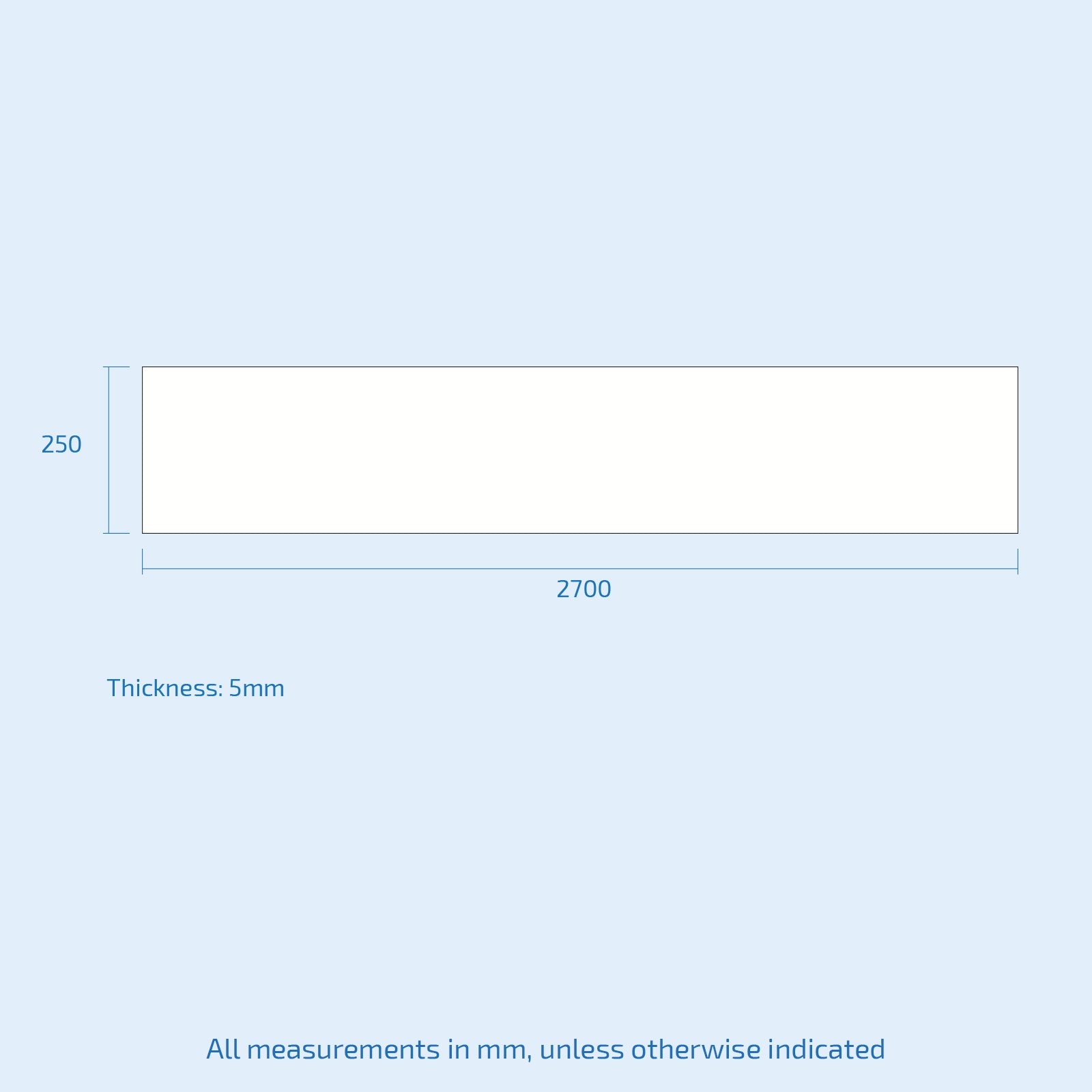White Galaxy Atlantia Gloss PVC Ceiling/Shower Wall Panel 250mm X 2700mm X 5mm