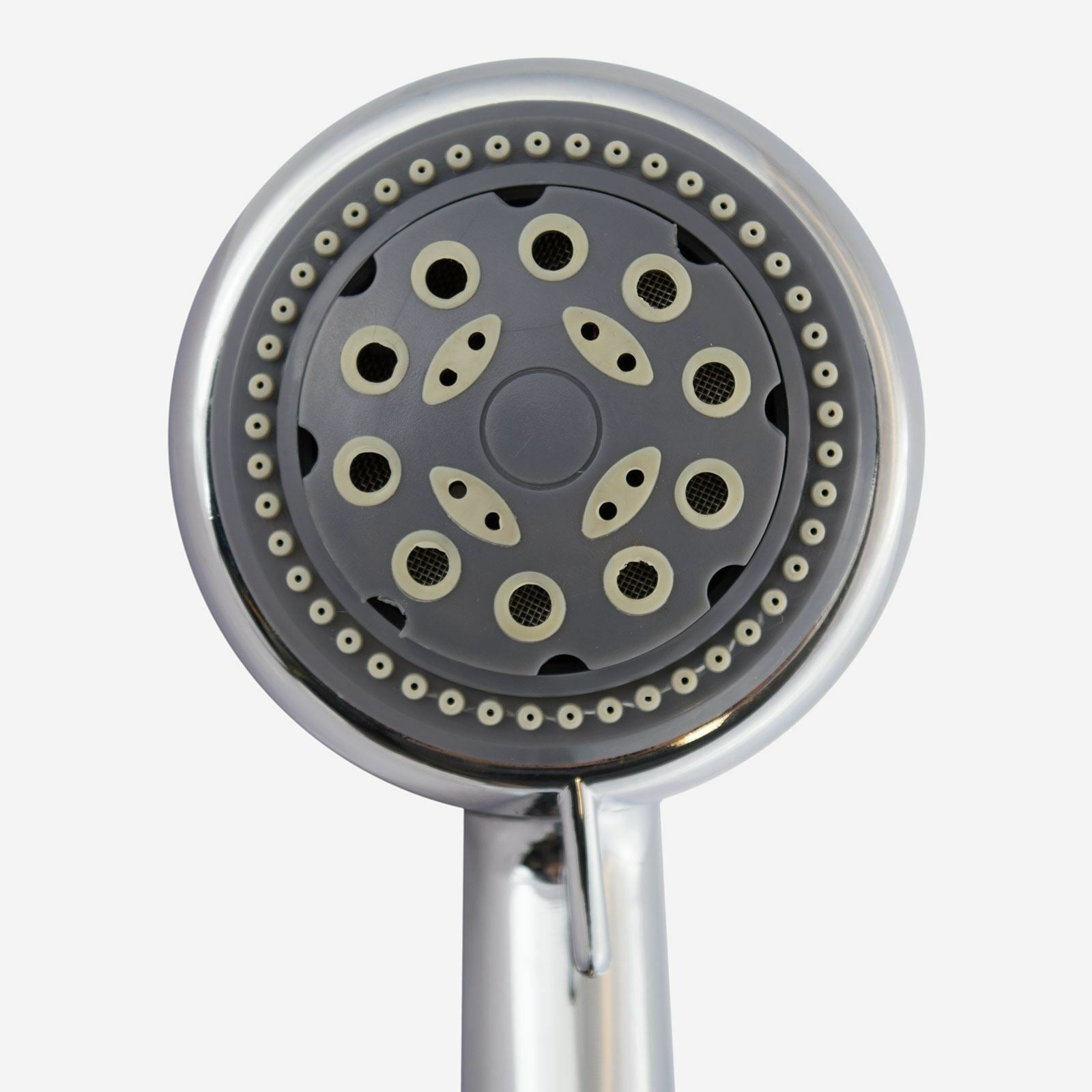 Universal Shower Handset Round with 4 Mode - 80mm Chrome