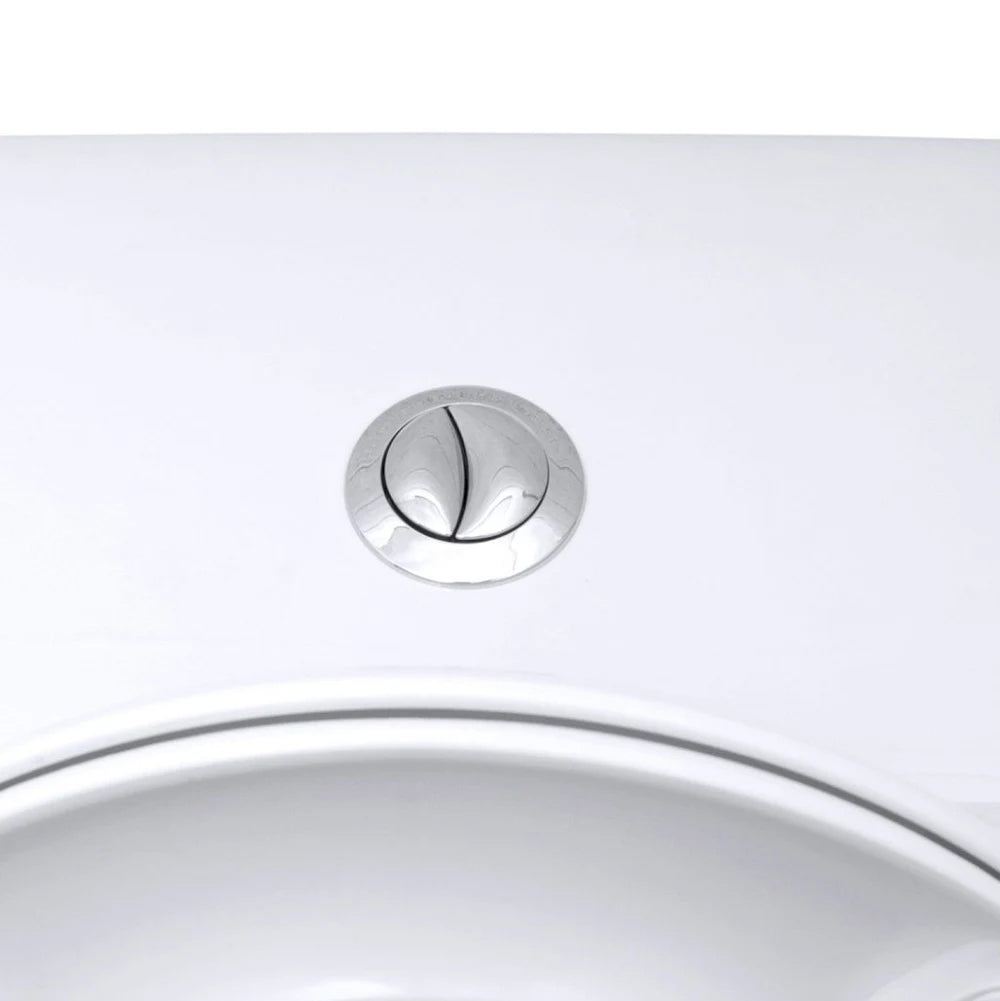 2 In 1 Compact Close Coupled Toilet and Basin Combo Space Saver with Waterfall Mono Mixer Tap