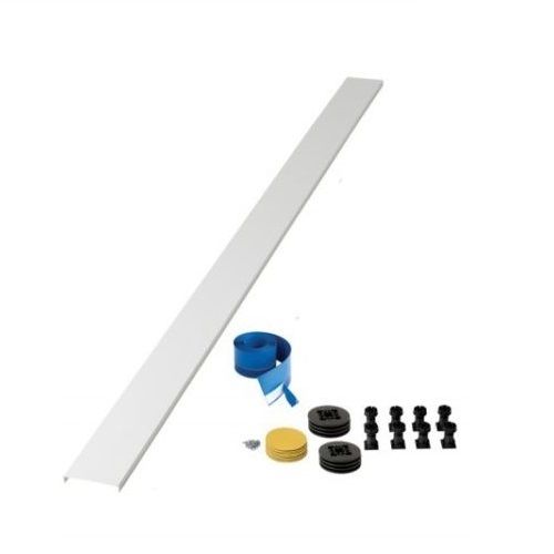 Bathroom Easy Plumb Riser Kit Shower Tray Panel and Leg Set (1225 x 1225mm)