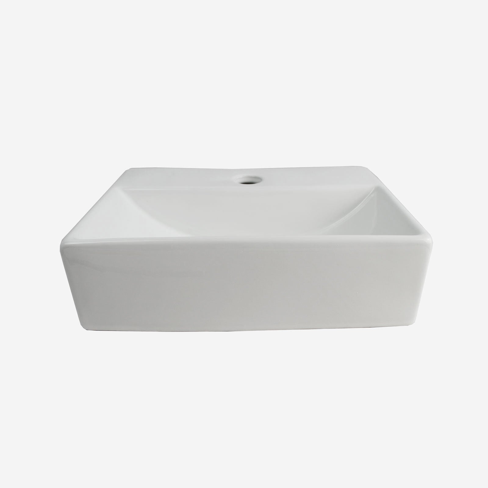 363mm x 270mm Bathroom Peregrine Cloakroom Counter Top or Wall Hung Ceramic Basin Sink and Fittings