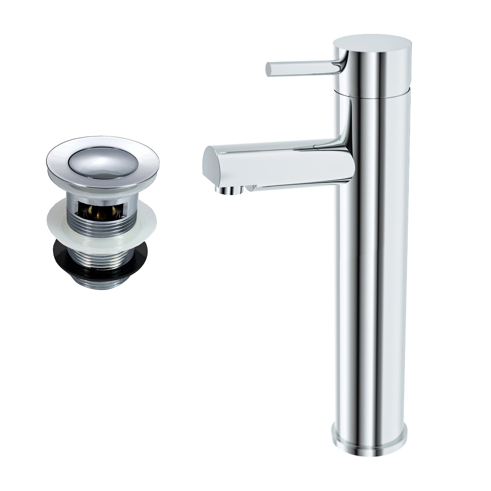 Marc High Rise Bathroom Basin Mono Mixer Tap