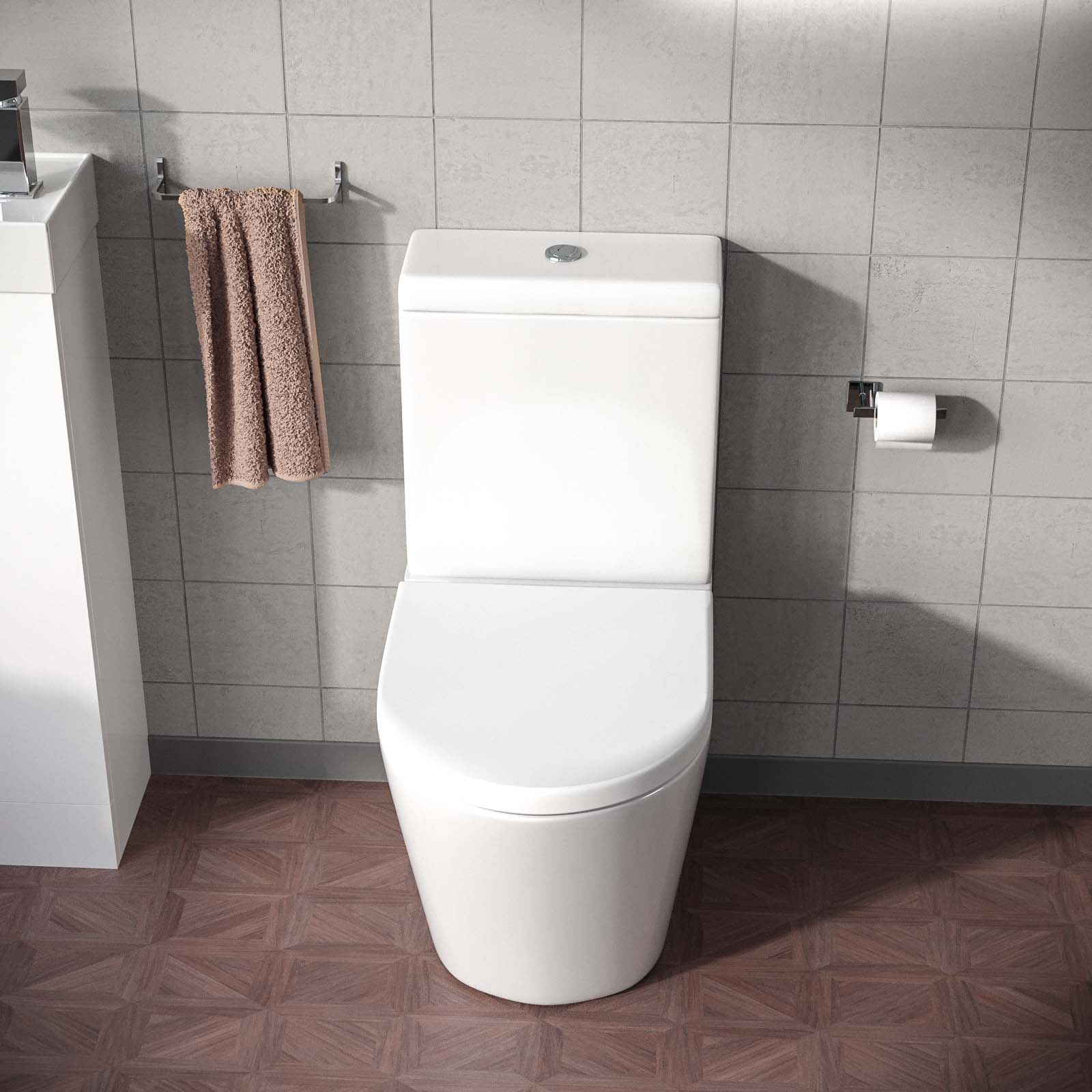 Oakham Close Coupled Toilet & Soft Close Seat