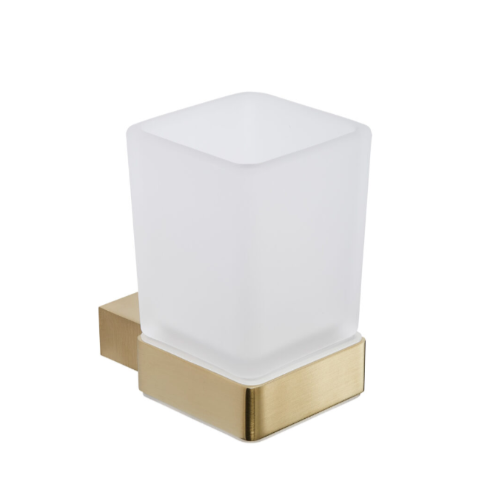 K-Vit Premium Brushed Brass Tumbler Holder - ACC335