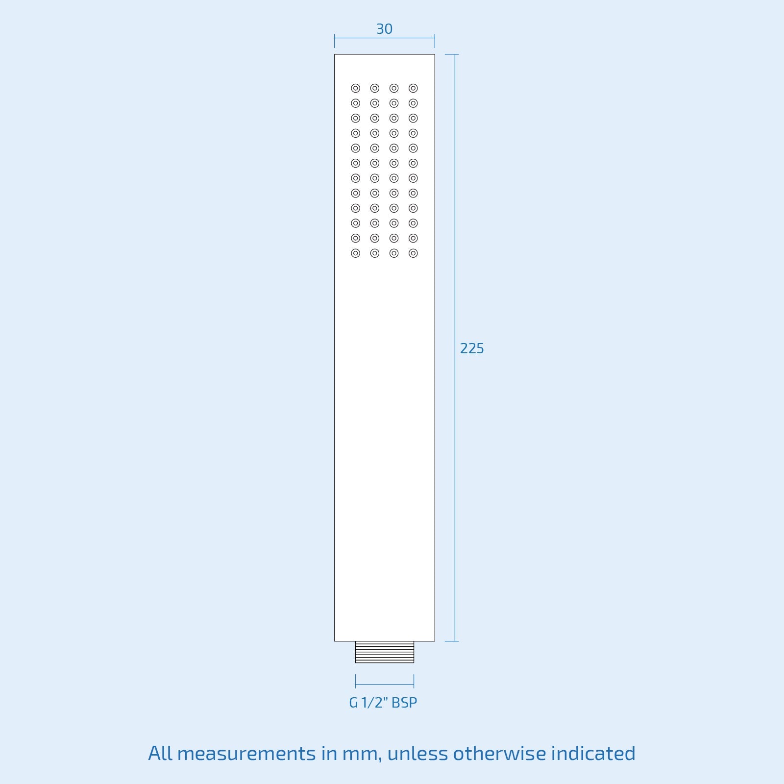 Flora Round 3 Way Concealed Thermostatic Shower Mixer Valve,Head, Handset, Body Jets Chrome