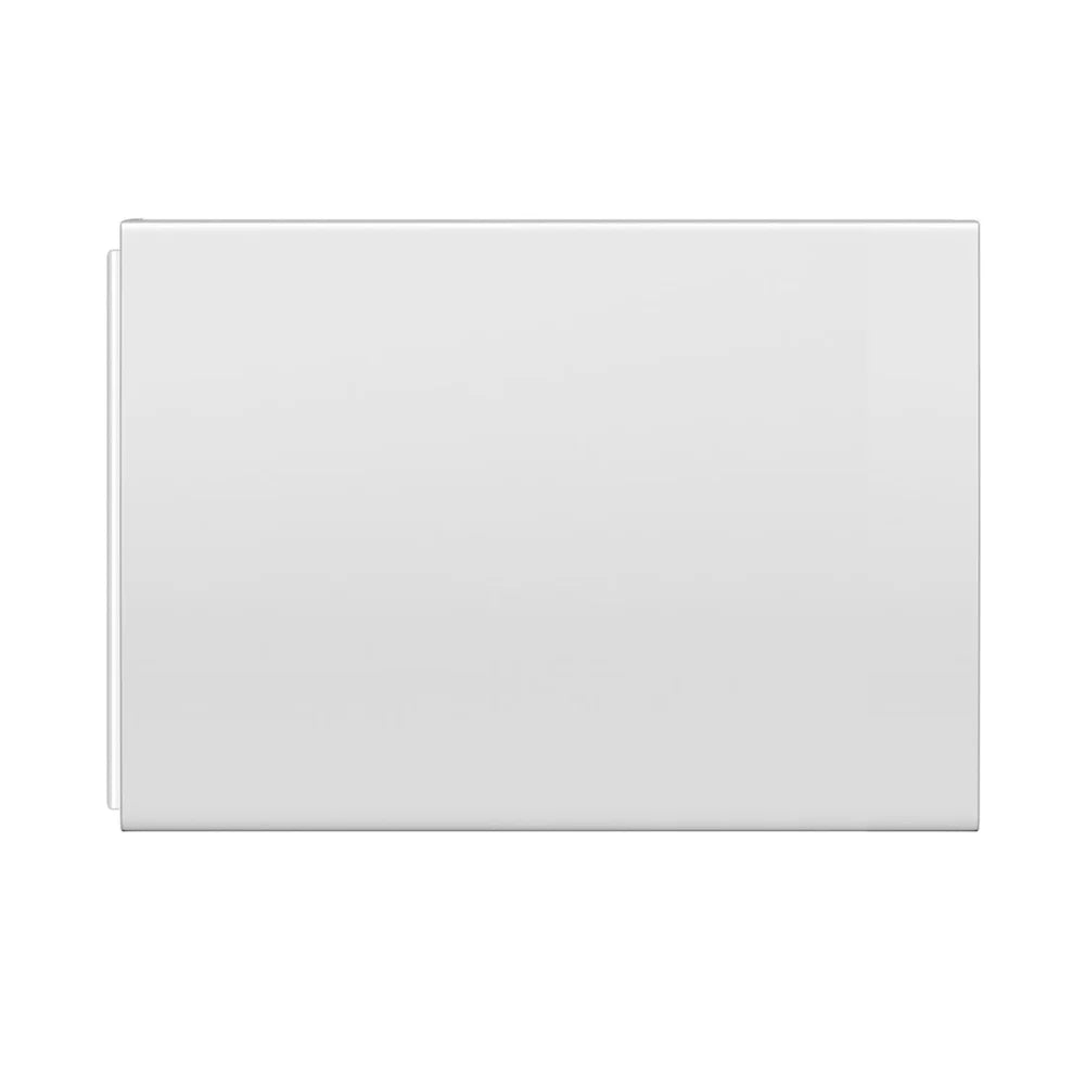 Modern High Gloss 695mm White End Bath Panel ABS Bathroom