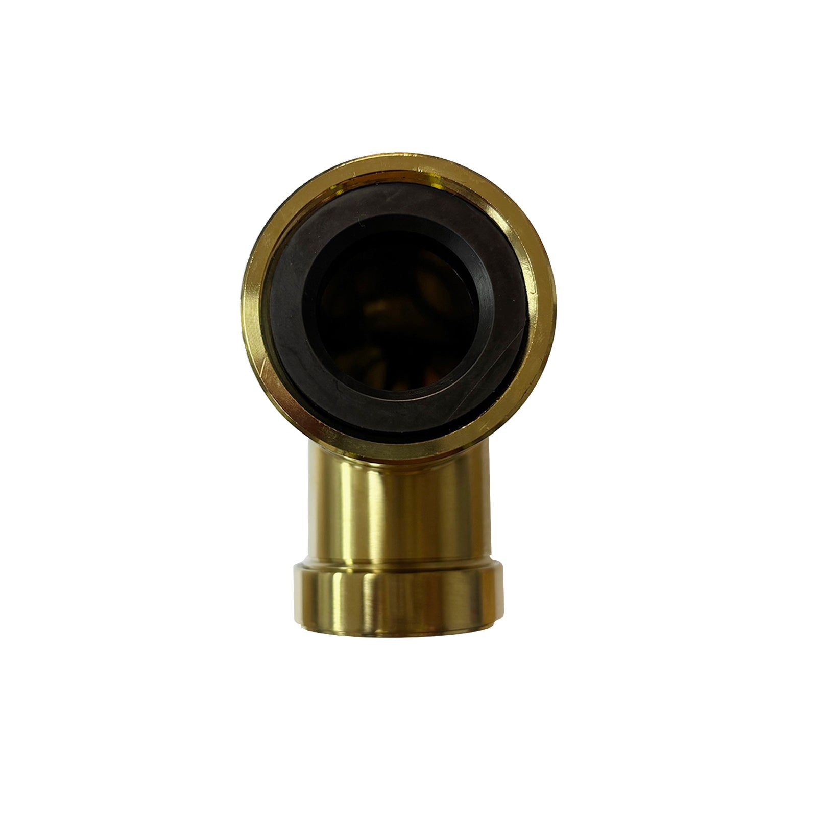 Brushed Brass Minimalist Round 320mm Bottle Trap