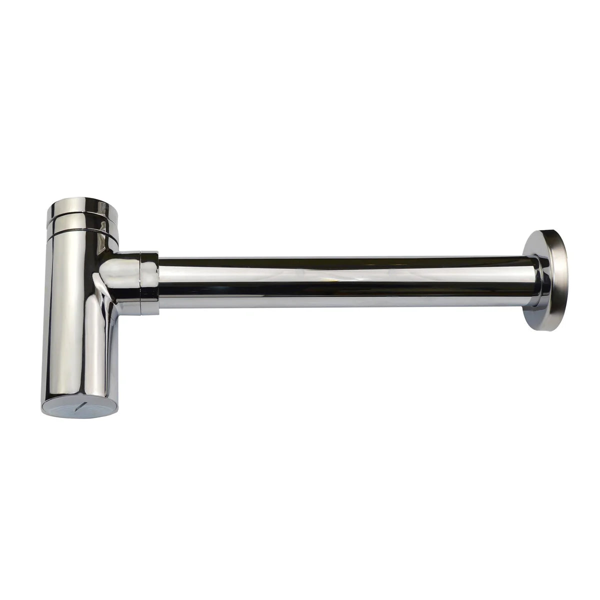 Chrome Bottle Trap and Unslotted Flip Waste for Bathroom Basin Sink