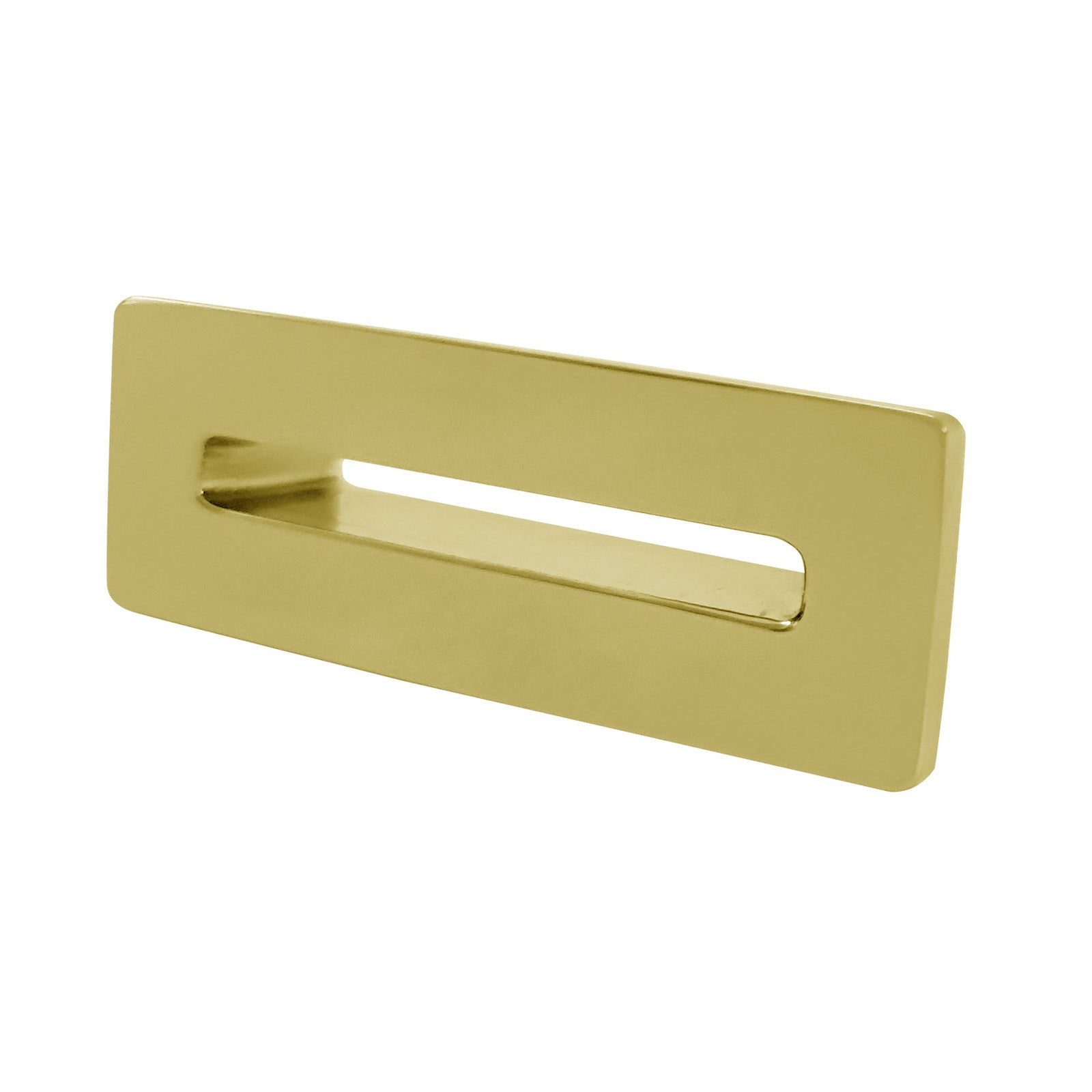 Basin Overflow Cover # Options_Brushed Brass