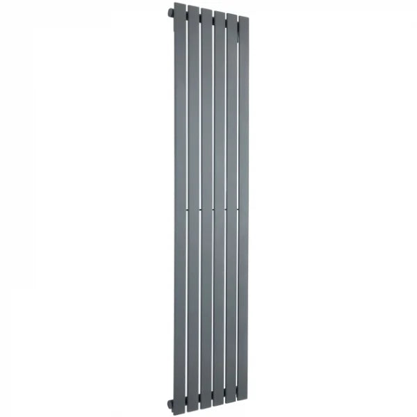 Kartell Boston 1800mm H x 420mm W Anthracite Textured Grey Vertical Designer Radiator - BOS1800-410A