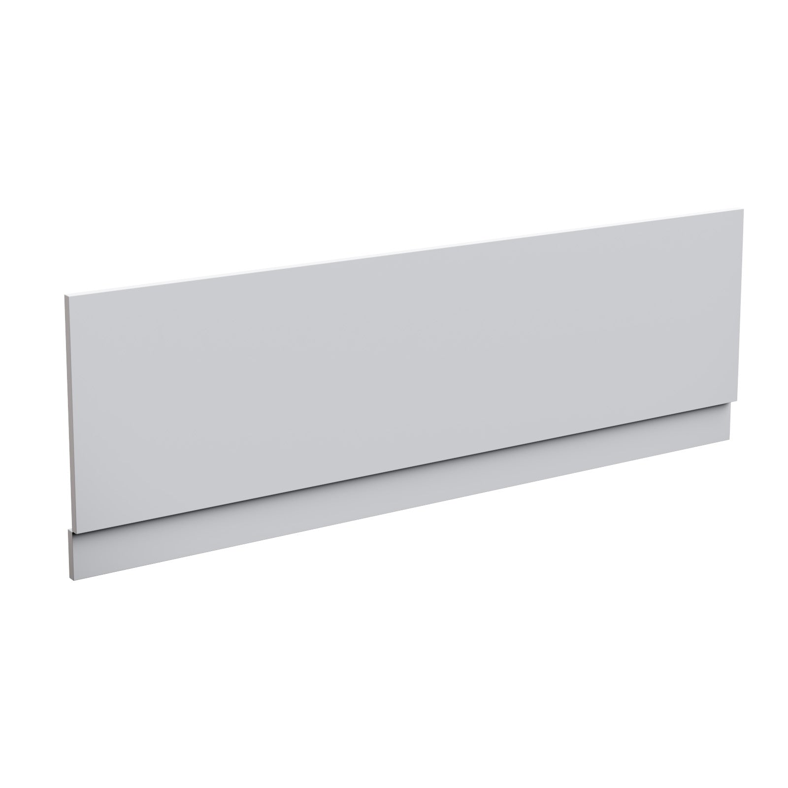 Matt Grey 1700mm Water Proof Durable PVC Front Bath Panel 15mm Thick