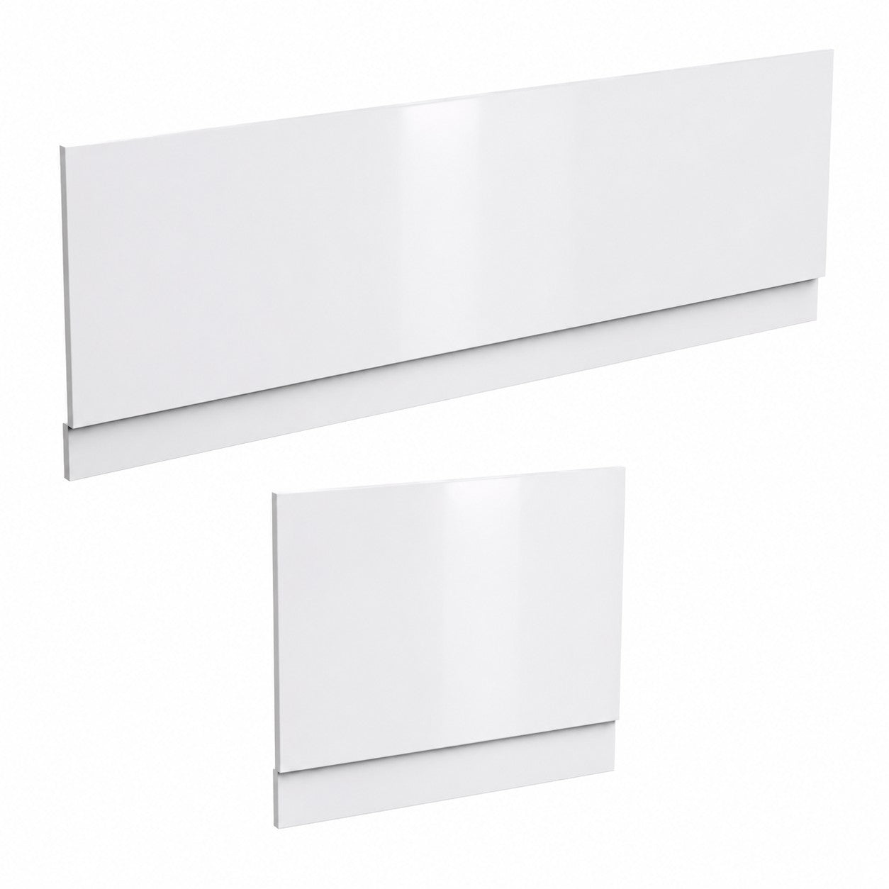 White PVC 1700 x 700mm Water Proof Front and End Bath Panels