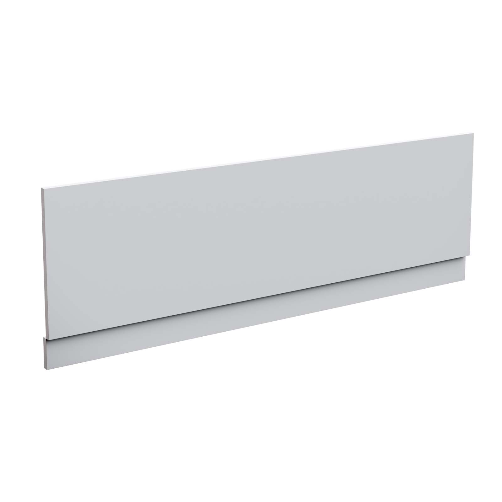Matt Grey 1800mm Water Proof Durable PVC Front Bath Panel 15mm Thick