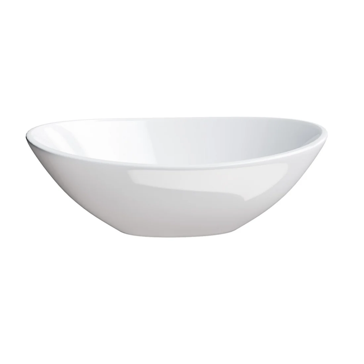 Merton Dark Grey 800mm Freestanding Countertop Vanity with 410mm White Oval Basin