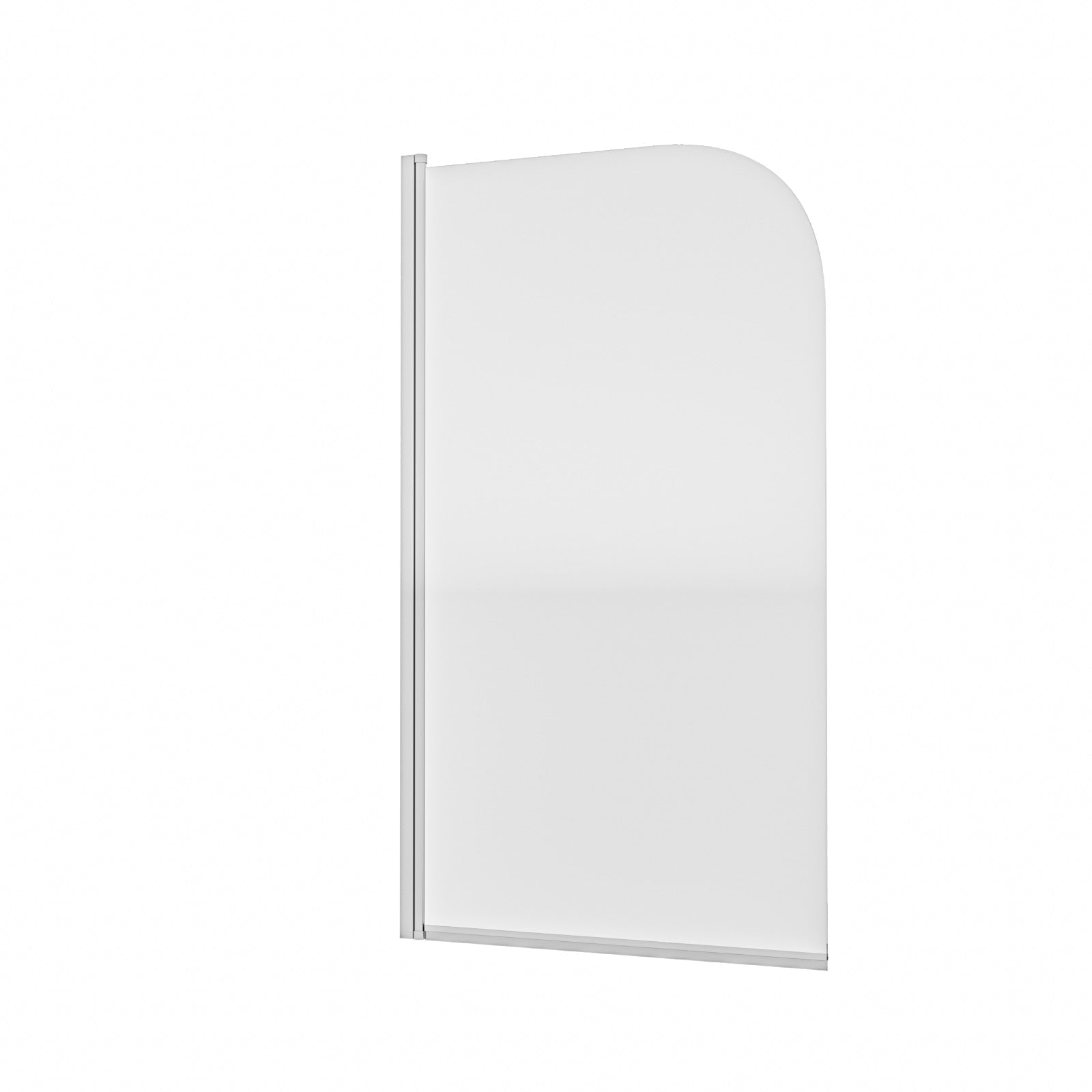 Denver 800 mm Frameless Curved Bath Shower Screen Door