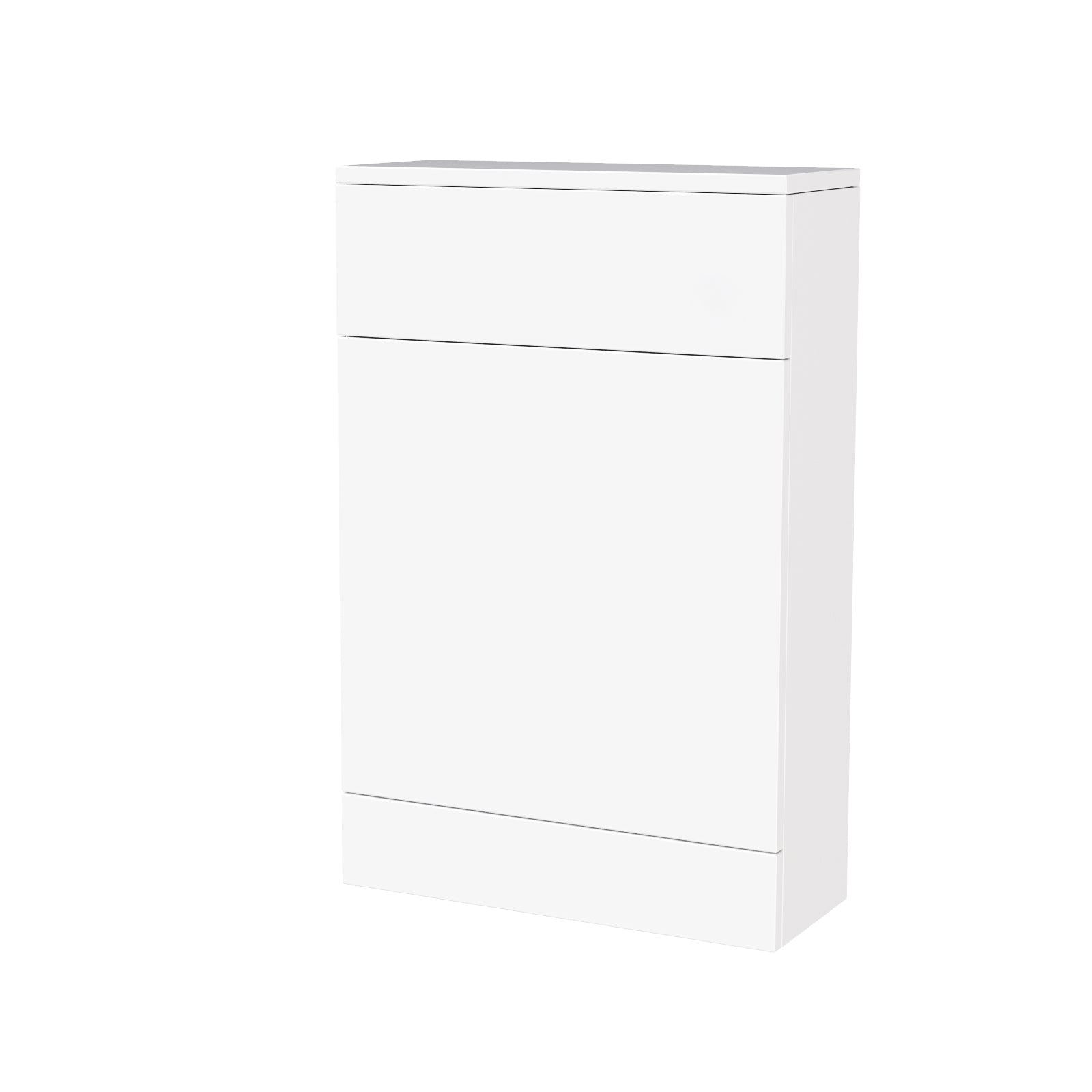 Nanuya 500mm Vanity Basin, WC Unit & Elso Back to Wall White
