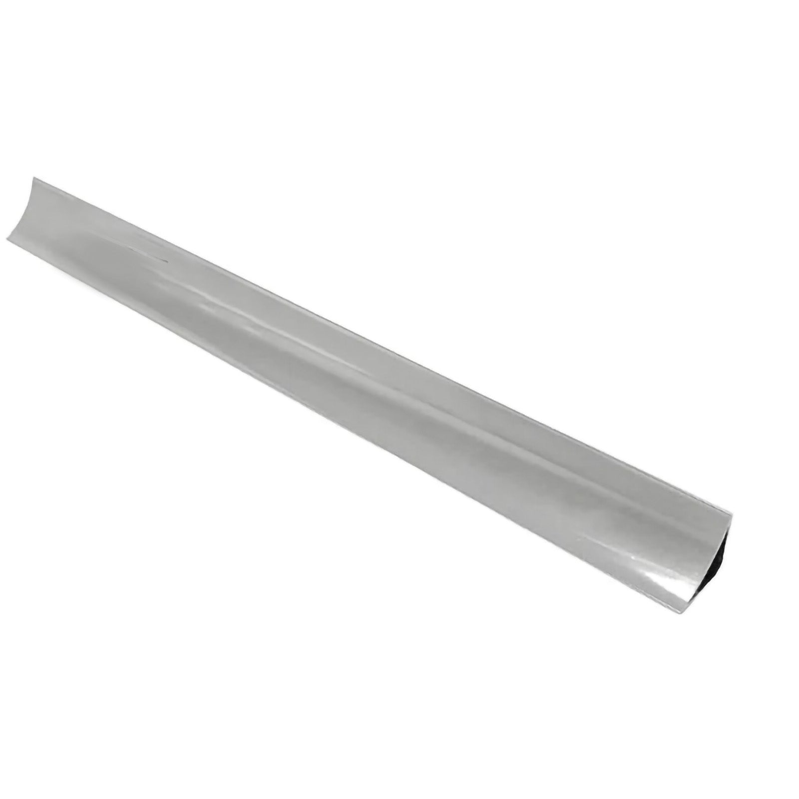 PVC Cove Top Corner Chrome Trim 2.7m x 5mm for Ceiling Cladding