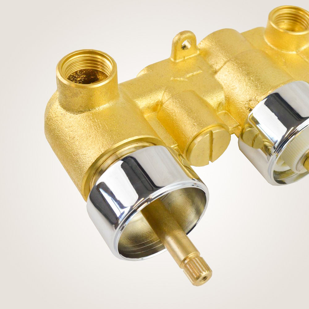 Moulin Thermostatic Wall Mounted Waterfall Shower