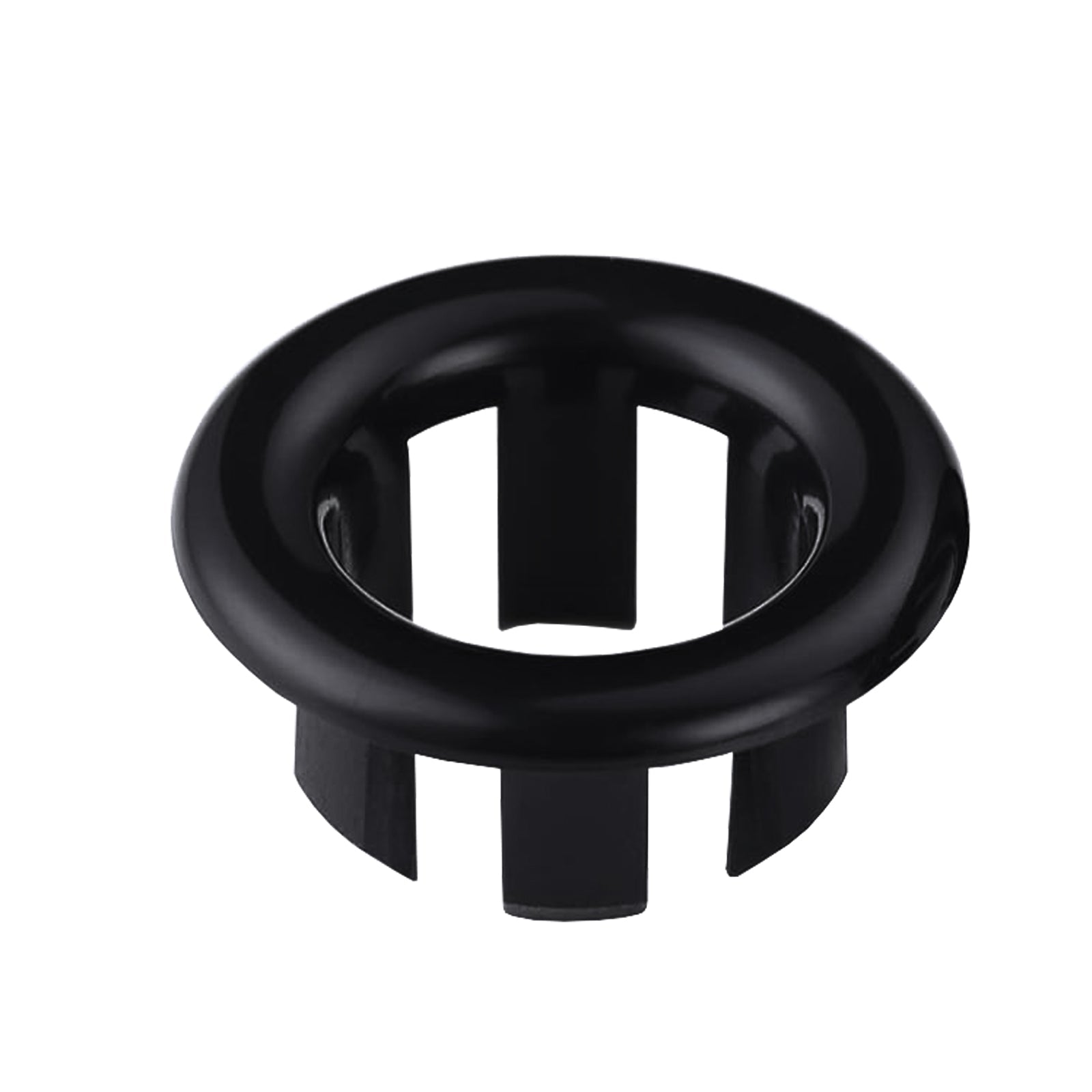 Matte Black Replacement Basin Sink Hole Overflow Cover