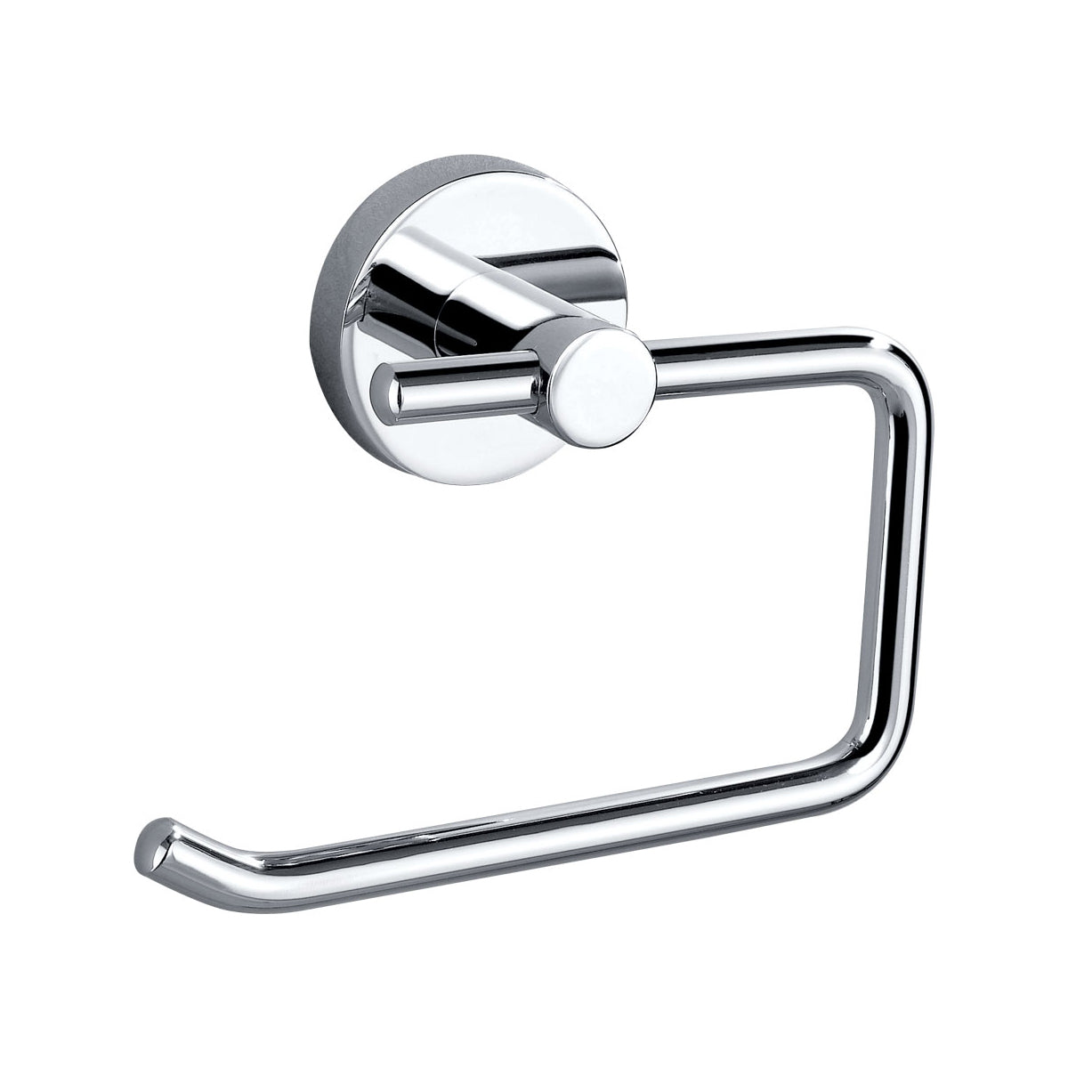 Round Toilet Roll Holder Chrome