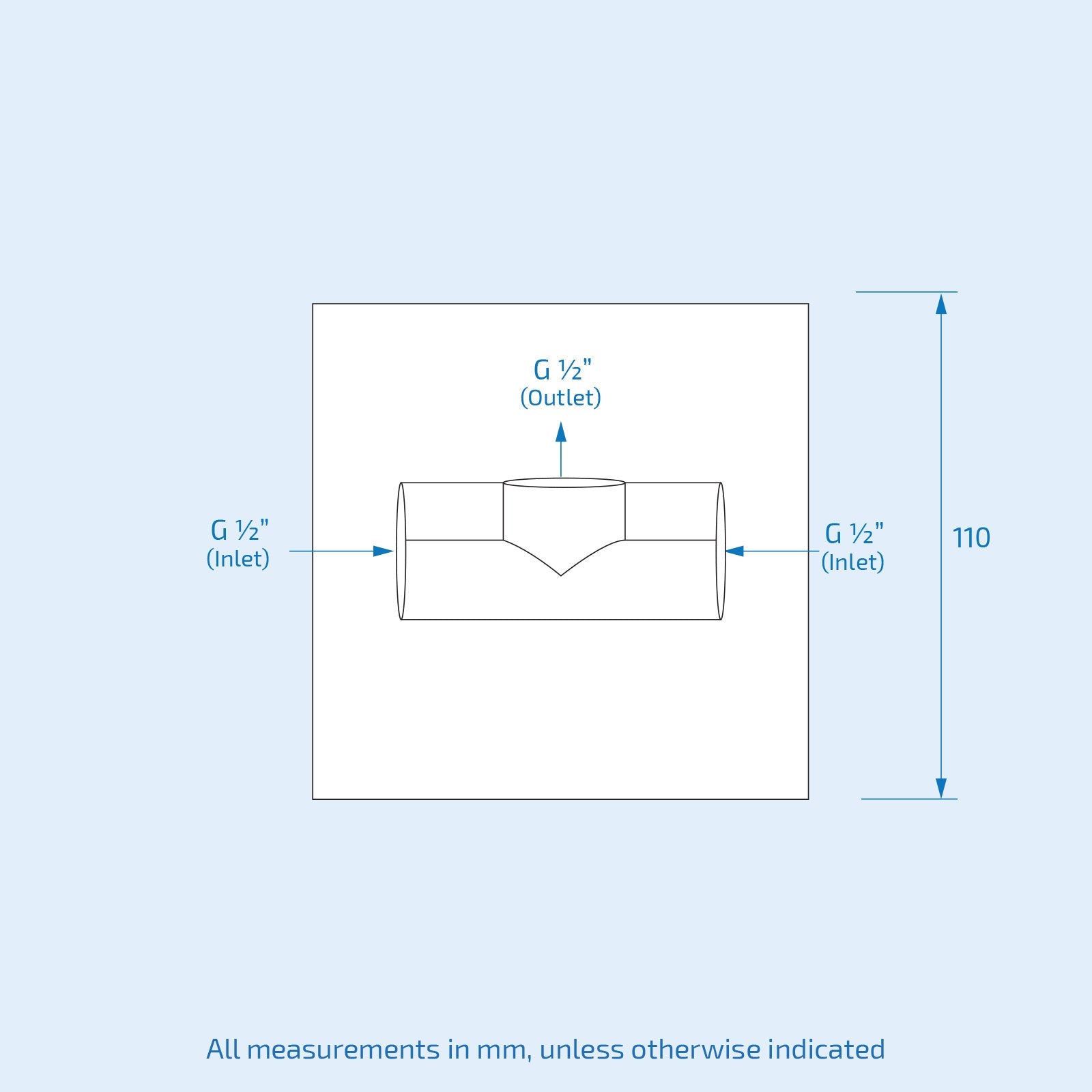 Wall Mounted Concealed Mixer Valve