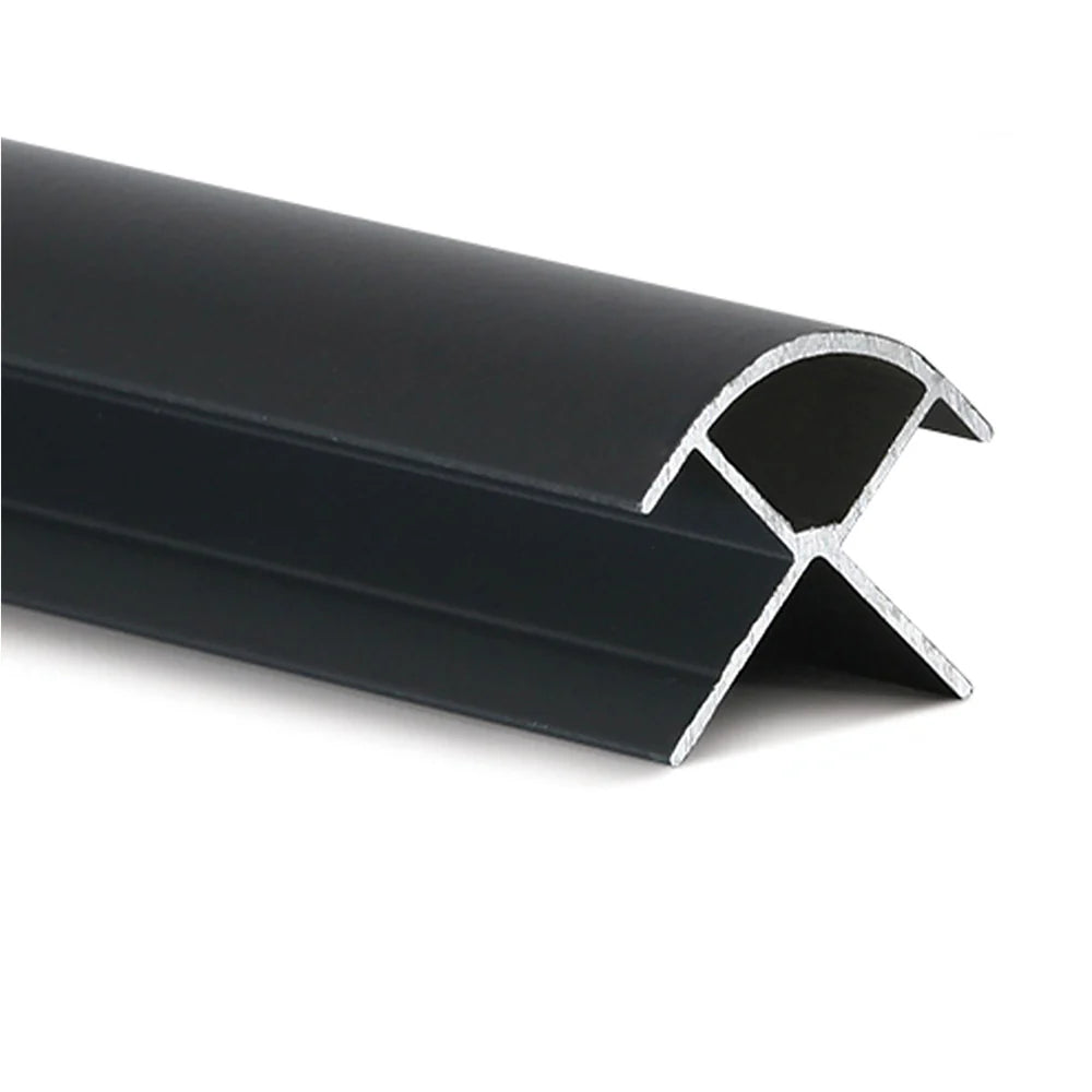 Cladding External Corner Trim 2400mm x 10mm - Black