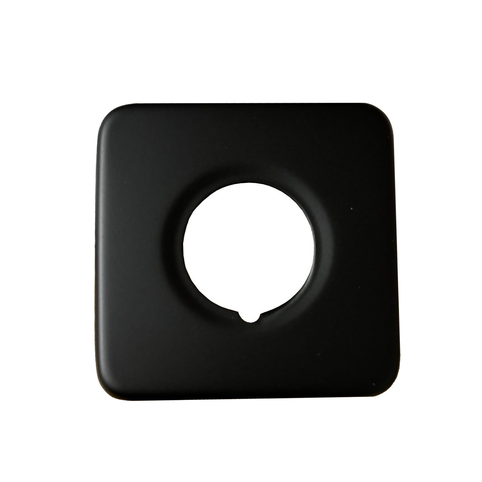Square Wall Mounted Fitting Kit Black For Shower Mixer Valve & Taps