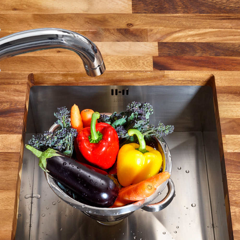 Victoria Instant Boiling Water Kitchen Single Lever Tap Round Chrome with Tank