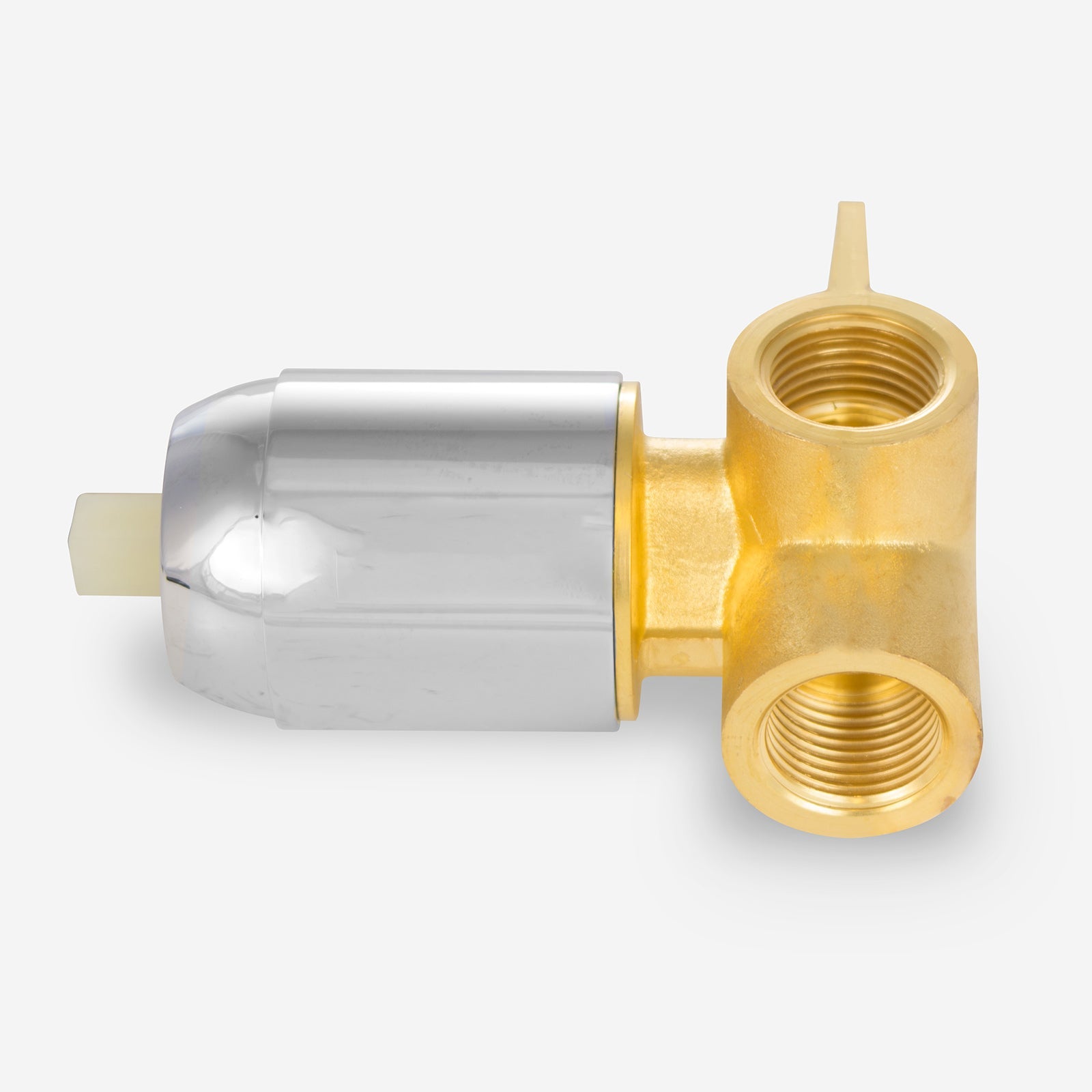 Melume Wall Mounted Manual Concealed Mixer Shut Off Valve Chrome