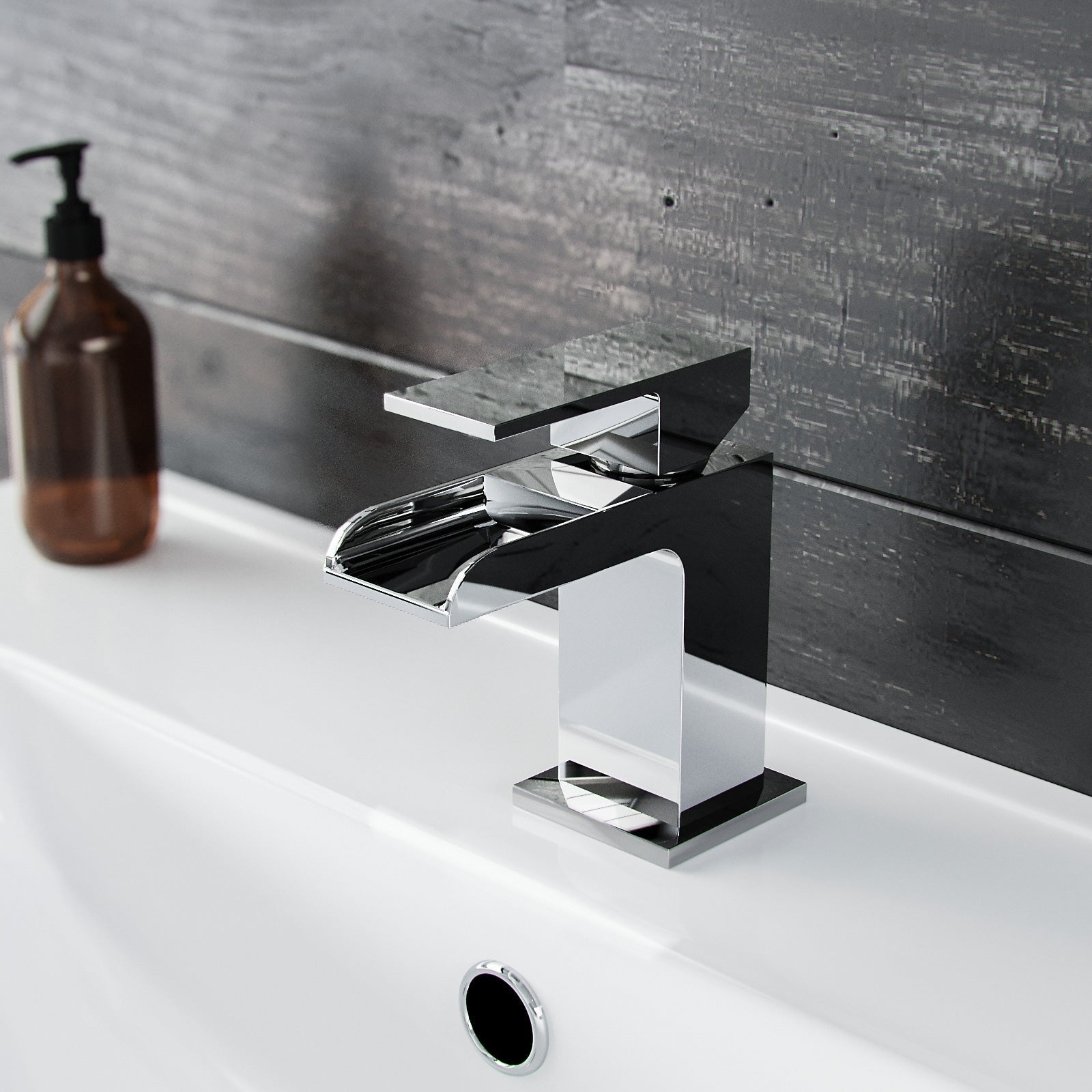 Ozone Waterfall Cloakroom Basin Mono Mixer