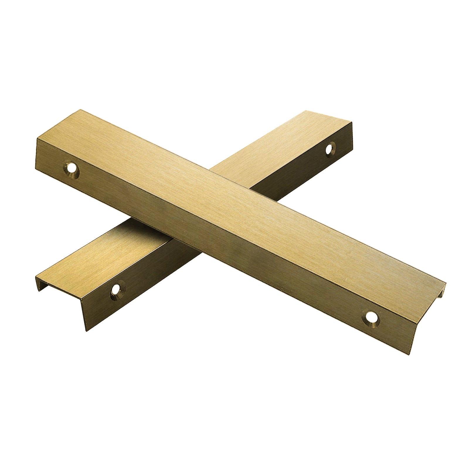 Bretford Brushed Brass Handles for Vanity With Fixing (Pair)