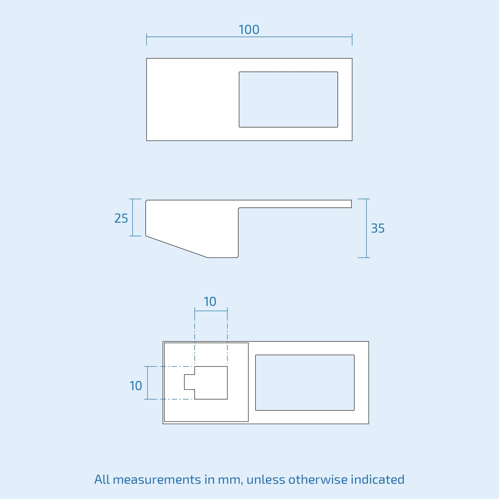 Square Faucet Mixer Tap Handle Parts Replacement Solid Brass Head Handle