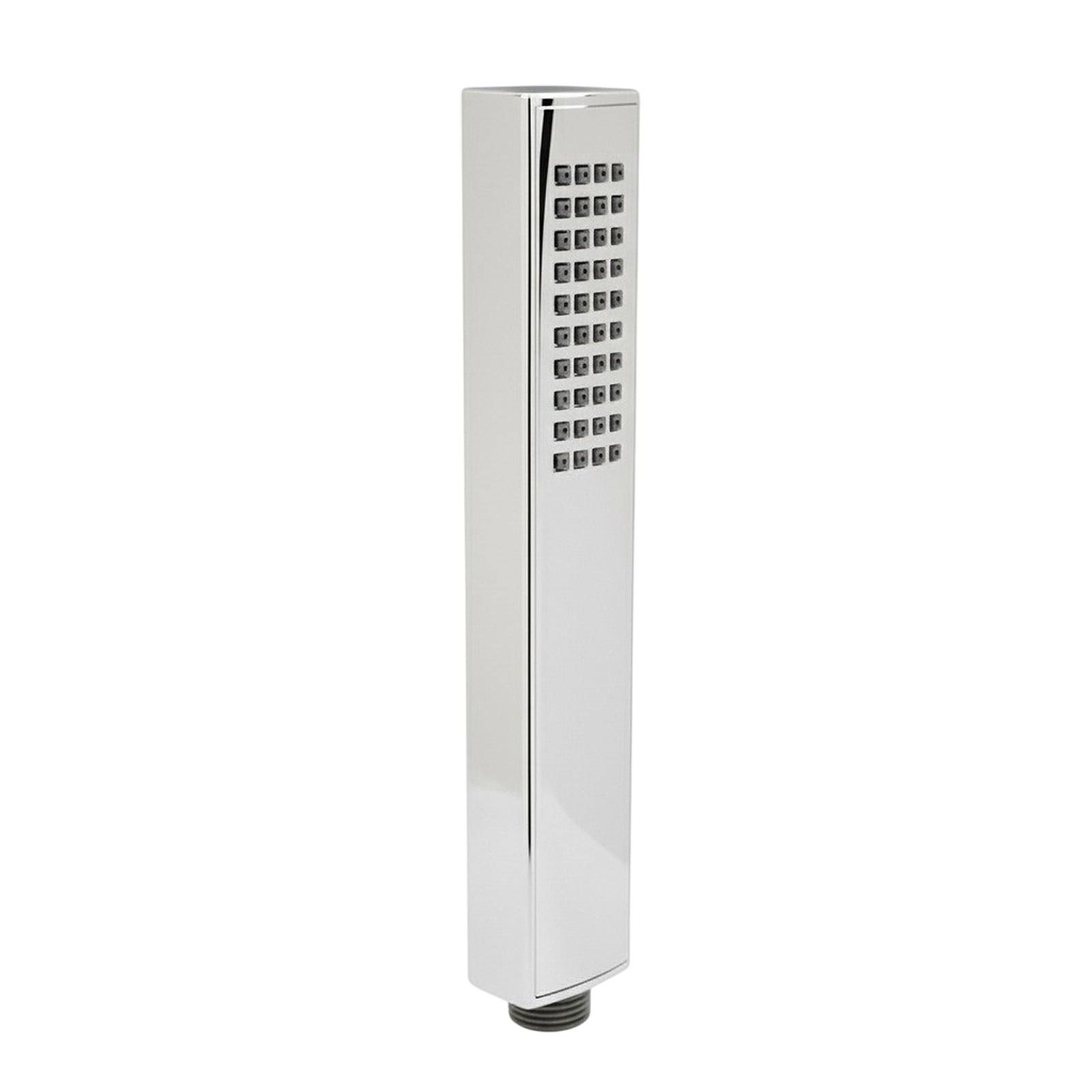 Bathroom Minimalist Modern Rectangular Shower Handset - Chrome