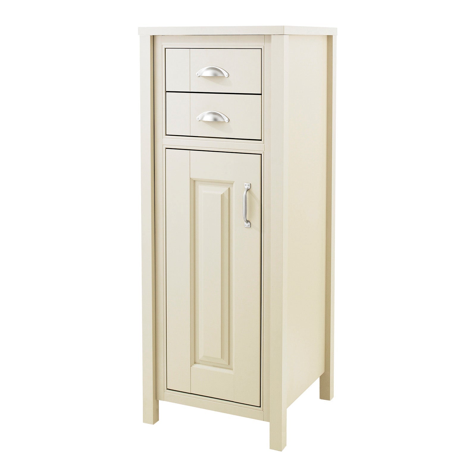 Chiltern 500mm Traditional Freestanding Tall Boy Storage Unit Beige