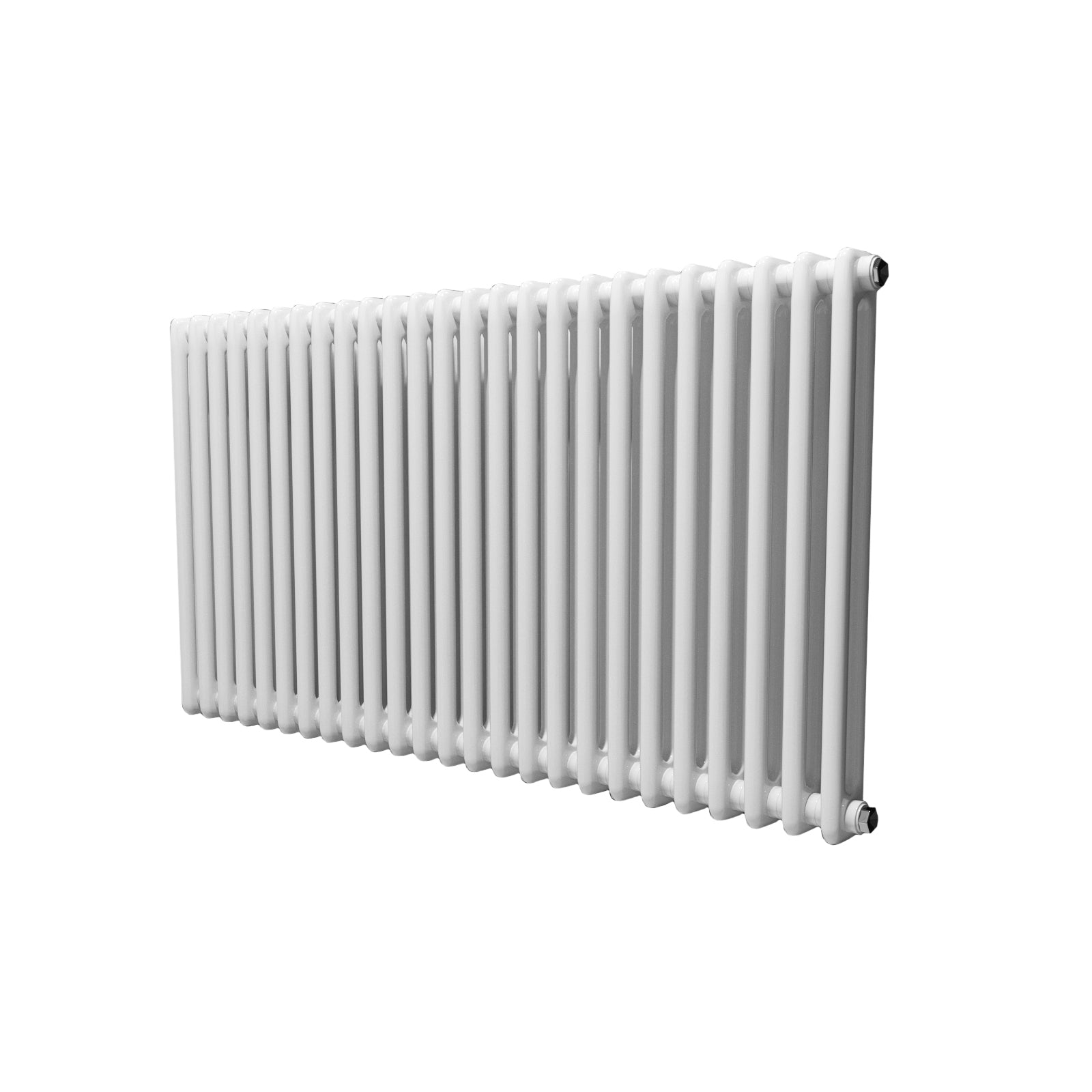 Traditional Radiator 600 X 1145 mm Horizontal Double Column White