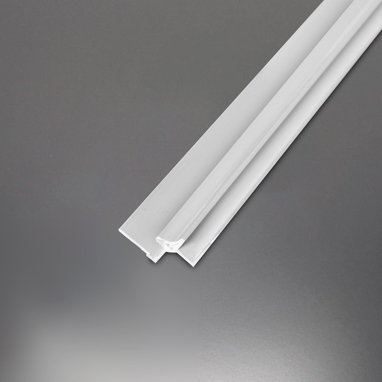 White plastic strip