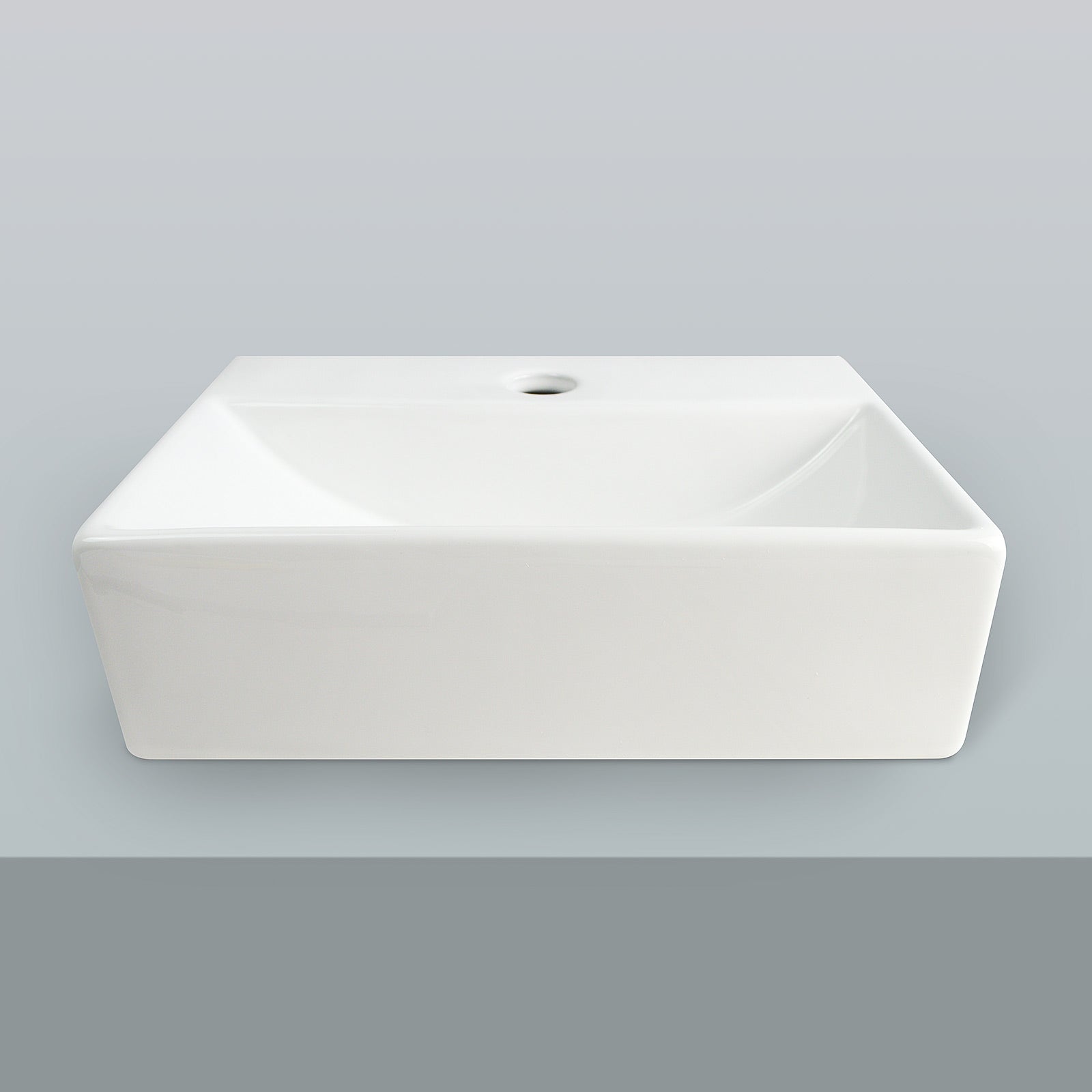 Tulla 363 x 270mm Cloakroom Rectangle Counter Top Basin Sink
